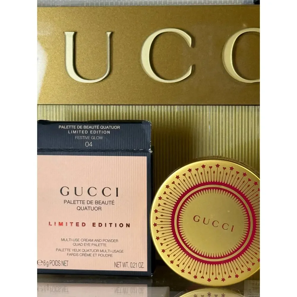 Gucci Palette de Beauté Quatuor Eyeshadow Palette - 04 FESTIVE GLOW -NEW in BOX